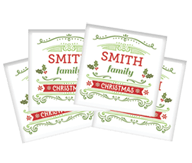 Ceramic Christmas Coasters