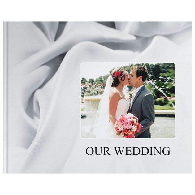 Wedding Satin Lay-Flat 26cm x 33cm Landscape